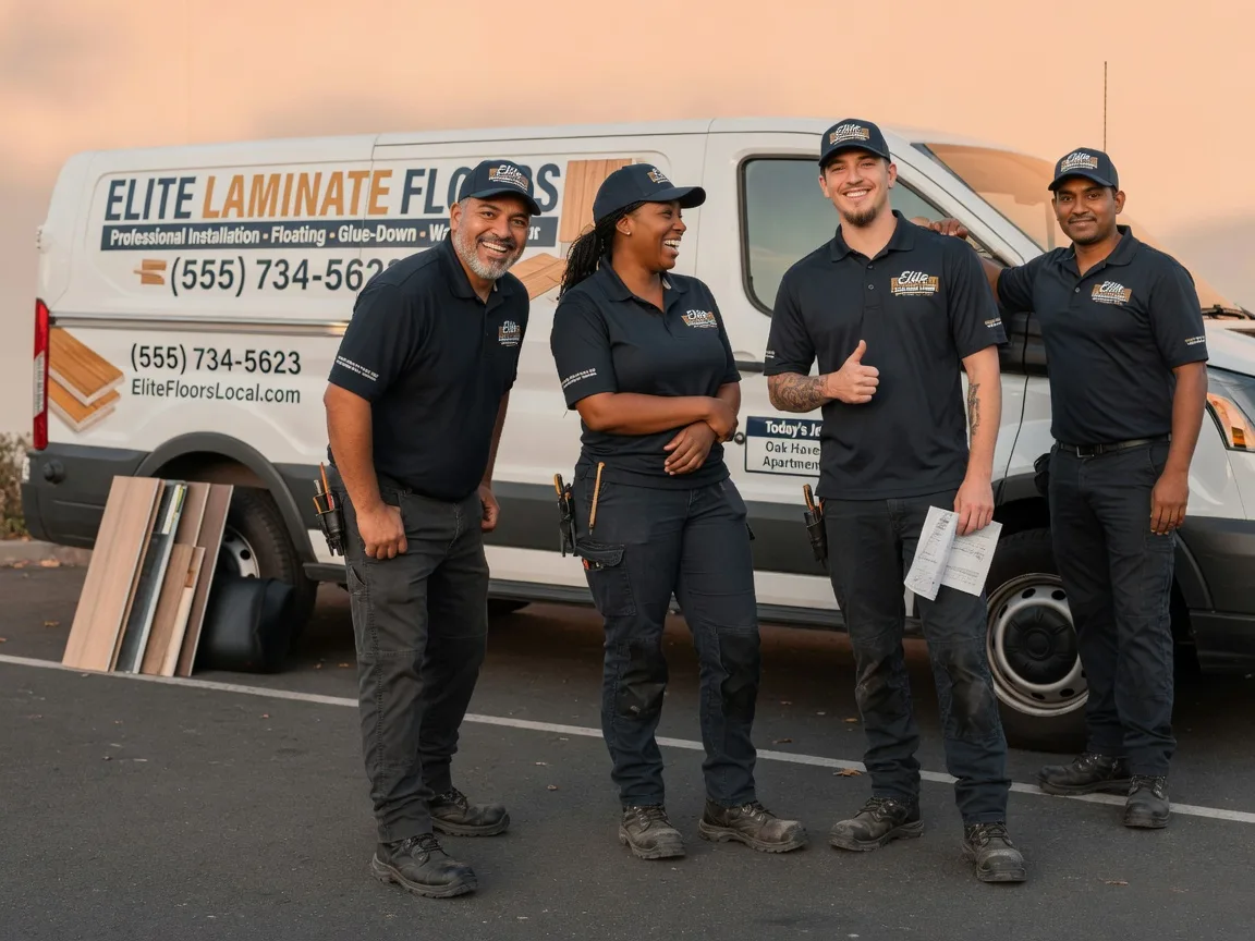 Laminate flooring installation company in Rosston, TX